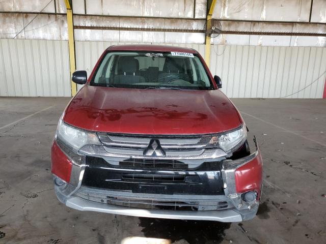 JA4AZ3A32GZ041704 - 2016 MITSUBISHI OUTLANDER SE RED photo 5