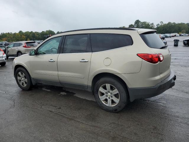 1GNKVJED9CJ285928 - 2012 CHEVROLET TRAVERSE LT BEIGE photo 2