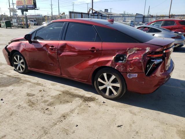 JTDBVRBD6JA005214 - 2018 TOYOTA MIRAI 勃艮第红 照片 2