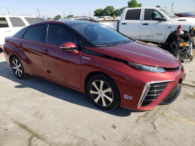 JTDBVRBD6JA005214 - 2018 TOYOTA MIRAI 勃艮第红 照片 4