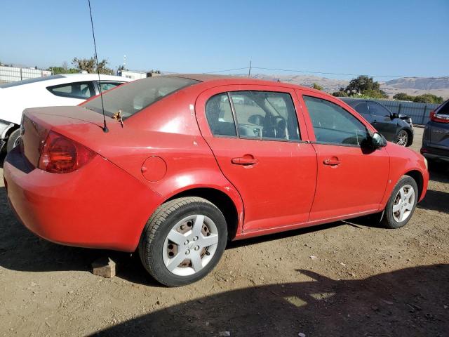 1G1AK55F877407342 - 2007 CHEVROLET COBALT LS RED photo 3