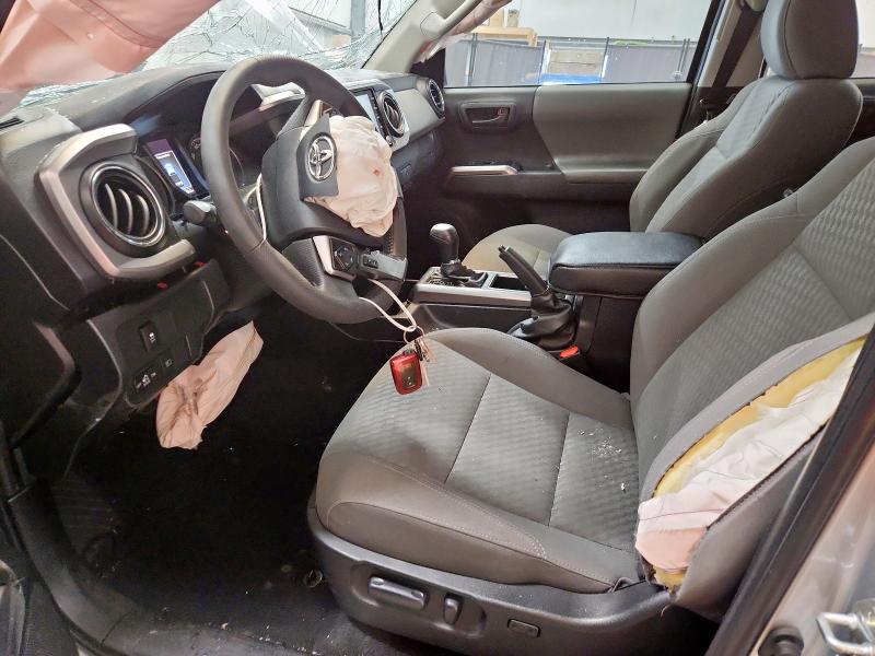 3TYBZ5DN9PT002553 - 2023 TOYOTA TACOMA DOUBLE CAB 银色 照片 7