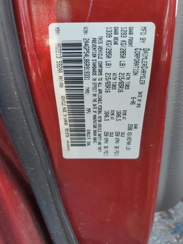 2A4GP54L86R919331 - 2006 CHRYSLER TOWN & COU TOURING 红色 照片 13