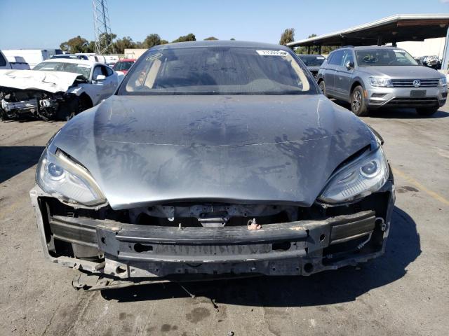 5YJSA1S12EFP30468 - 2014 TESLA MODEL S Boz foto 5