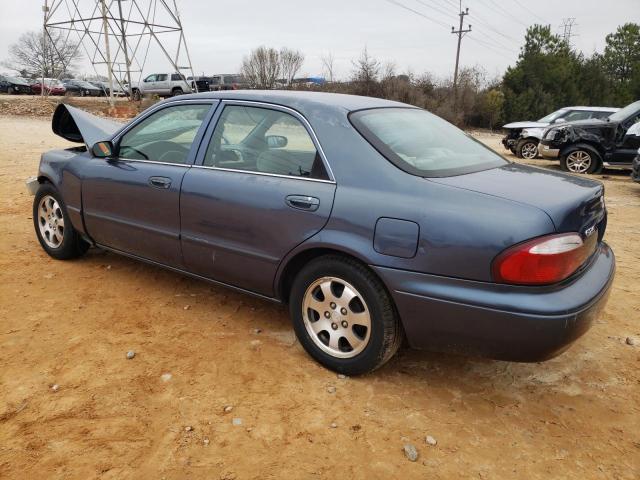 1YVGF22C125278051 - 2002 MAZDA 626 LX BLUE photo 2