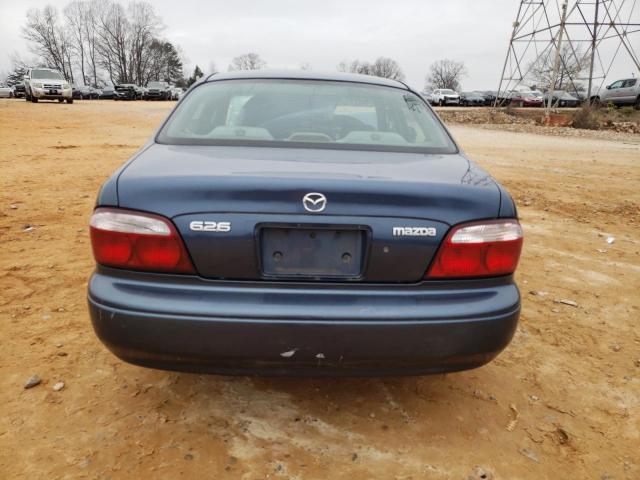 1YVGF22C125278051 - 2002 MAZDA 626 LX BLUE photo 6