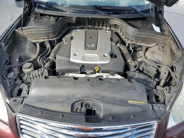 JN1AJ0HPXCM400926 - 2012 INFINITI EX35 BASE Մանուշակագույն լուսանկար 12