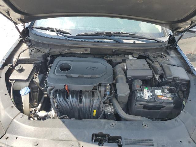 5NPE34AF7JH660824 - 2018 HYUNDAI SONATA SPORT Սև լուսանկար 11