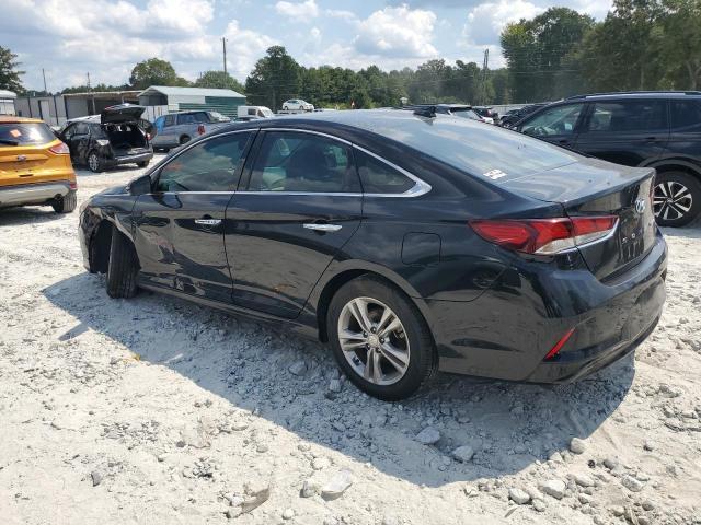 5NPE34AF7JH660824 - 2018 HYUNDAI SONATA SPORT Սև լուսանկար 2