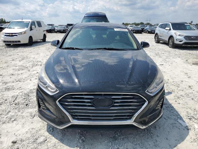 5NPE34AF7JH660824 - 2018 HYUNDAI SONATA SPORT Սև լուսանկար 5