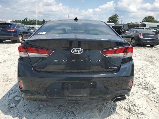 5NPE34AF7JH660824 - 2018 HYUNDAI SONATA SPORT Սև լուսանկար 6