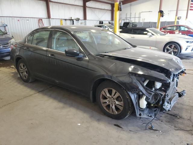 1HGCP2F66CA000312 - 2012 HONDA ACCORD SE BLACK photo 4