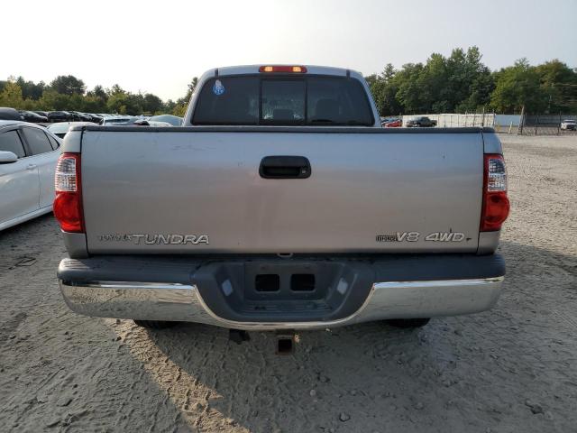5TBBT44116S482082 - 2006 TOYOTA TUNDRA ACCESS CAB SR5 GRAY photo 6