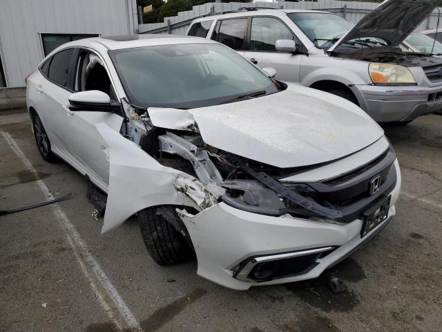 2HGFC1F36MH703680 - 2021 HONDA CIVIC EX WHITE photo 4