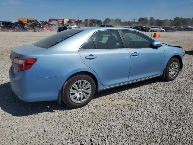 4T4BF1FK9DR298277 - 2013 TOYOTA CAMRY L BLUE photo 3
