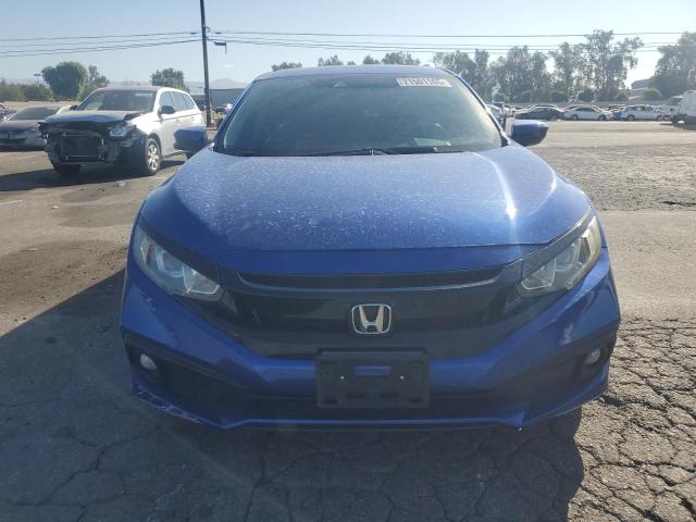 JHMFC1F32KX008702 - 2019 HONDA CIVIC EX BLUE photo 5