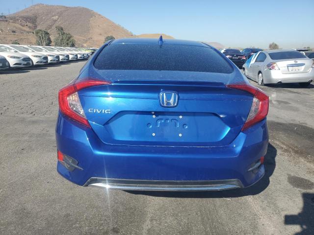 JHMFC1F32KX008702 - 2019 HONDA CIVIC EX BLUE photo 6