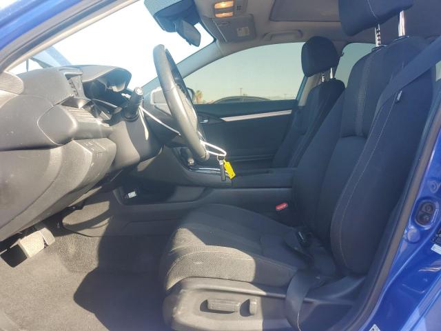 JHMFC1F32KX008702 - 2019 HONDA CIVIC EX BLUE photo 7