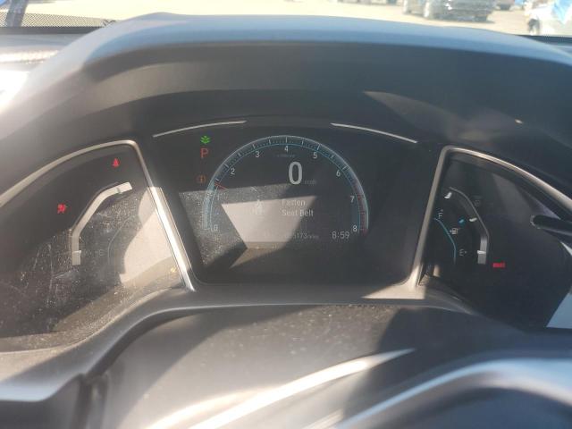 JHMFC1F32KX008702 - 2019 HONDA CIVIC EX BLUE photo 9