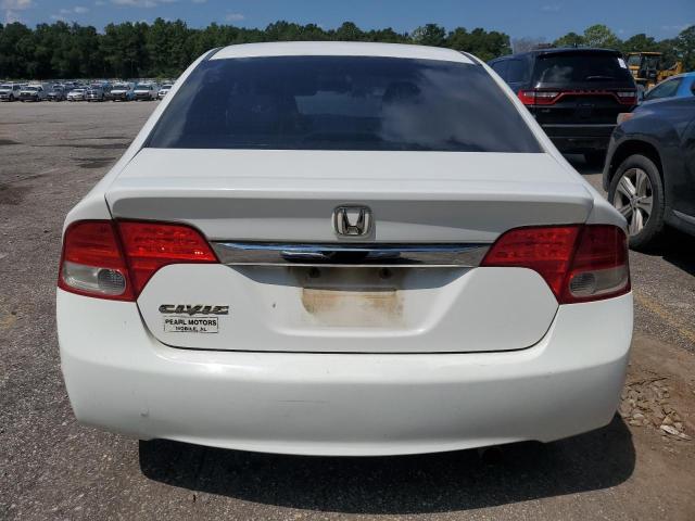 2HGFA1F94BH519443 - 2011 HONDA CIVIC EXL WHITE photo 6