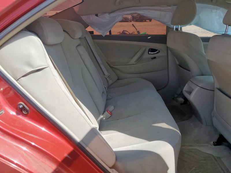 4T1BE46K19U318141 - 2009 TOYOTA CAMRY BASE RED photo 10