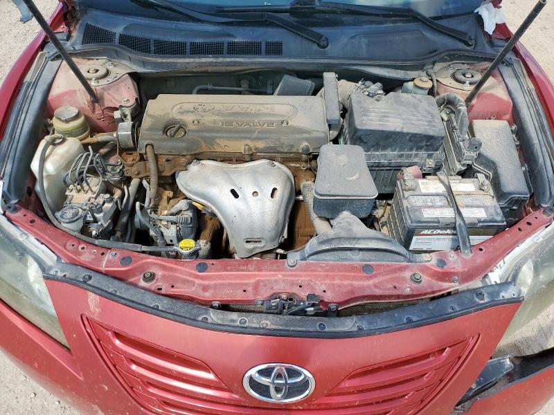 4T1BE46K19U318141 - 2009 TOYOTA CAMRY BASE RED photo 11
