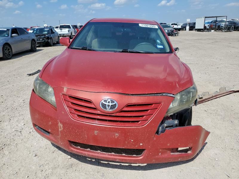4T1BE46K19U318141 - 2009 TOYOTA CAMRY BASE RED photo 5