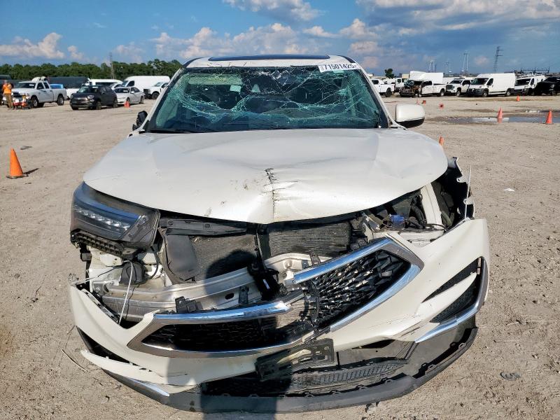 5J8TC1H58KL009123 - 2019 ACURA RDX TECHNOLOGY თეთრი ფოტო 5