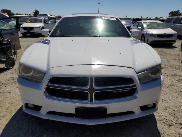 2C3CDXCT4EH148871 - 2014 DODGE CHARGER R/T WHITE photo 5