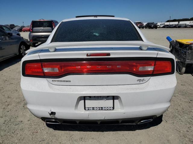 2C3CDXCT4EH148871 - 2014 DODGE CHARGER R/T WHITE photo 6