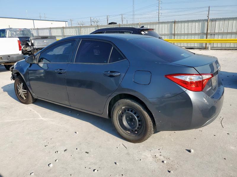 5YFBURHE5GP436098 - 2016 TOYOTA COROLLA L გრაფიტი ფოტო 2