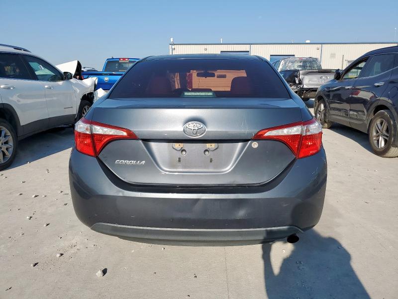 5YFBURHE5GP436098 - 2016 TOYOTA COROLLA L გრაფიტი ფოტო 6
