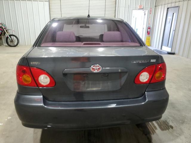 1NXBR32E84Z252419 - 2004 TOYOTA COROLLA CE GRAY photo 6