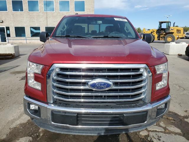 1FTFX1EF6HKE55282 - 2017 FORD F150 SUPER CAB RED photo 5