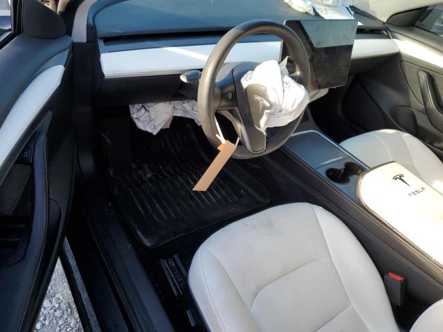 5YJ3E1EA0MF982805 - 2021 TESLA MODEL 3 BLACK photo 8