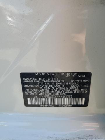 JF2GUADCXR8370093 - 2024 SUBARU CROSSTREK PREMIUM 白色 照片 13