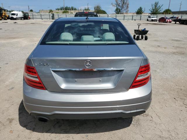 WDDGF4HB1EG251933 - 2014 MERCEDES-BENZ C 250 SILVER photo 6