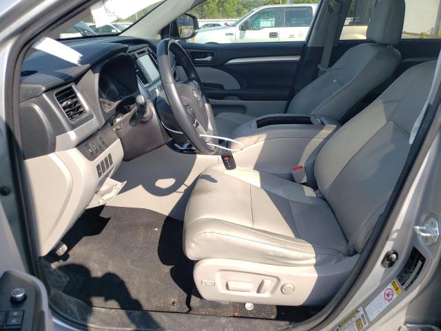 5TDKZRFH5JS528230 - 2018 TOYOTA HIGHLANDER SE ვერცხლისფერი ფოტო 7