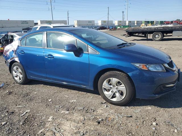 2HGFB2F58DH575033 - 2013 HONDA CIVIC LX BLUE photo 4