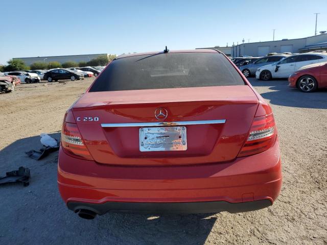 WDDGF4HB4CR200220 - 2012 MERCEDES-BENZ C 250 RED photo 6