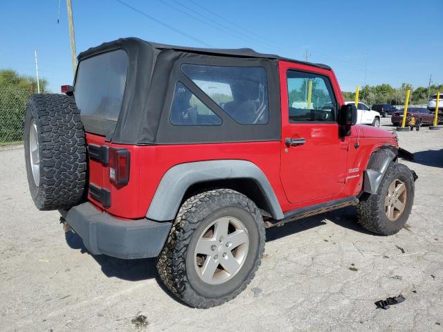 1J4AA2D13BL531690 - 2011 JEEP WRANGLER SPORT RED photo 3