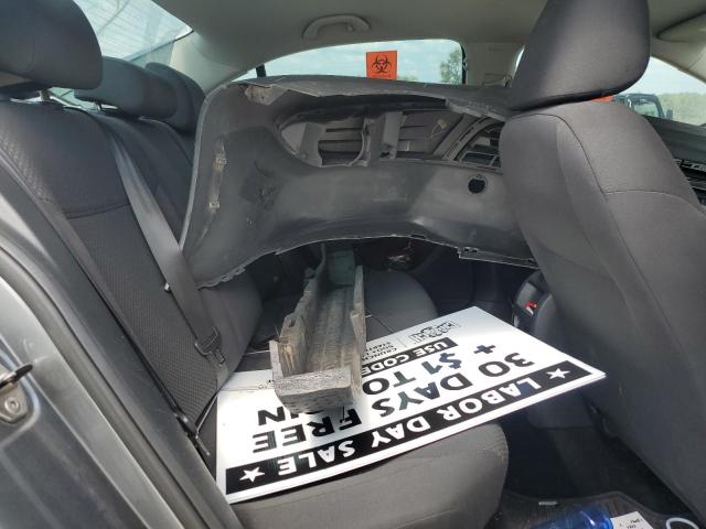 3VW2K7AJ9EM222122 - 2014 VOLKSWAGEN JETTA BASE GRAY photo 10