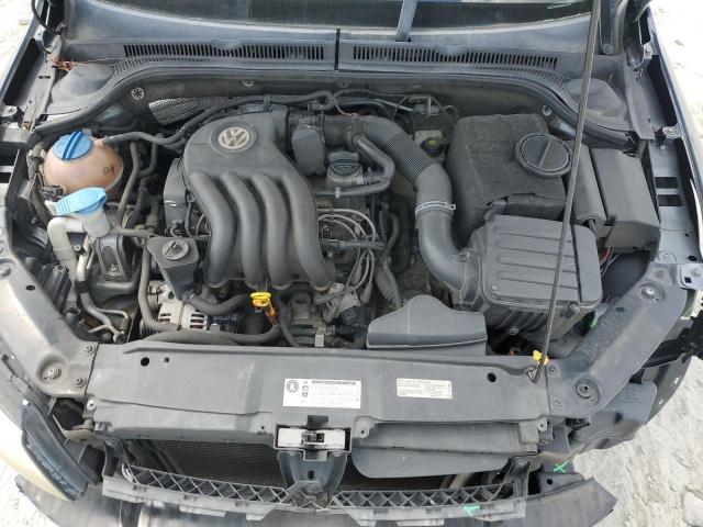 3VW2K7AJ9EM222122 - 2014 VOLKSWAGEN JETTA BASE GRAY photo 11
