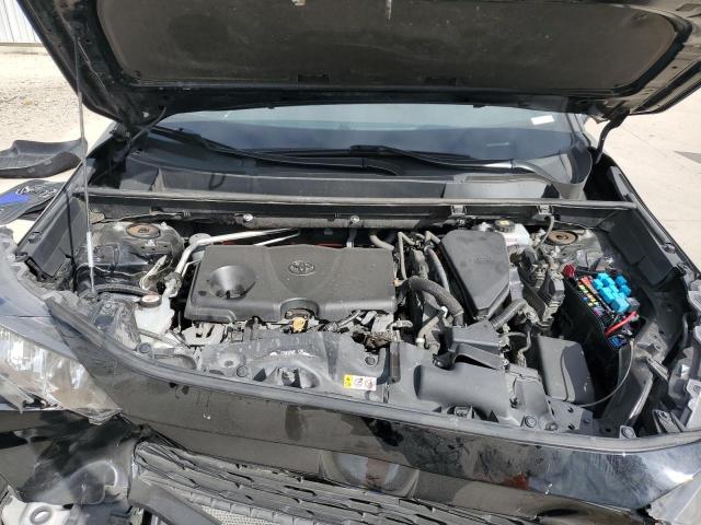 4T3L6RFV7MU029306 - 2021 TOYOTA RAV4 LE Noir photo 12