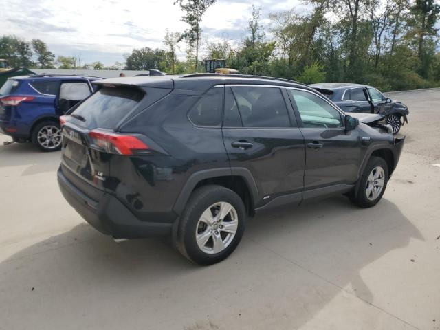 4T3L6RFV7MU029306 - 2021 TOYOTA RAV4 LE Noir photo 3