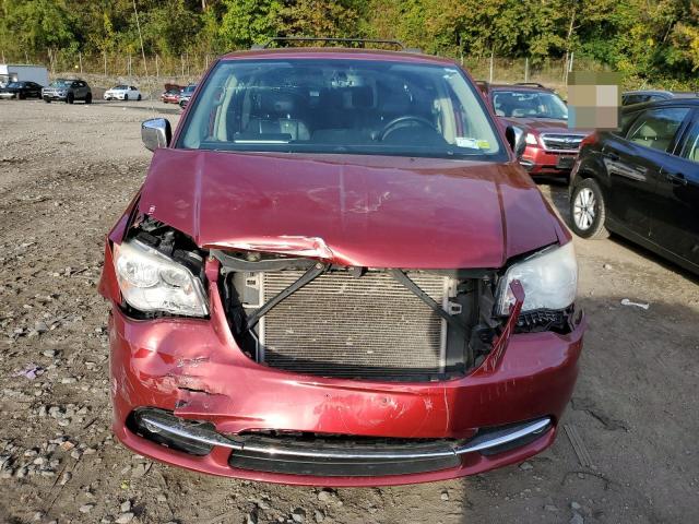 2C4RC1CG1DR535394 - 2013 CHRYSLER TOWN & COU TOURING L RED photo 5