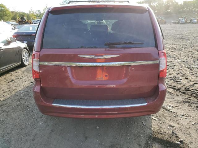 2C4RC1CG1DR535394 - 2013 CHRYSLER TOWN & COU TOURING L RED photo 6