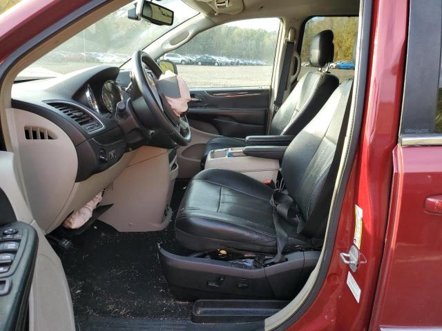 2C4RC1CG1DR535394 - 2013 CHRYSLER TOWN & COU TOURING L RED photo 7