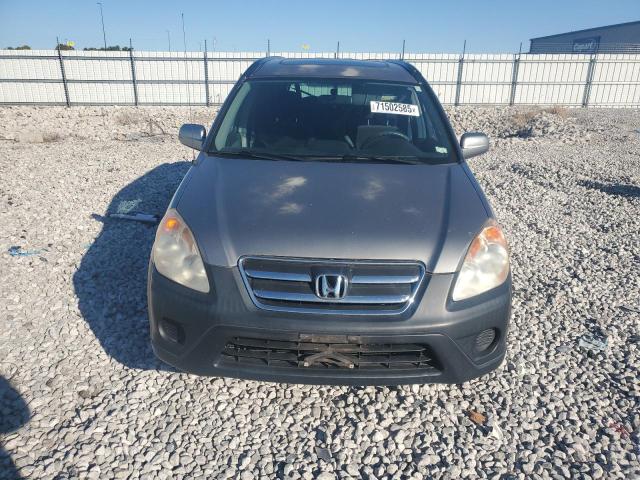 JHLRD78826C020288 - 2006 HONDA CR-V EX GRAY photo 5