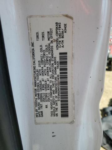 5TESN92NX3Z213436 - 2003 TOYOTA TACOMA XTRACAB PRERUNNER თეთრი ფოტო 12